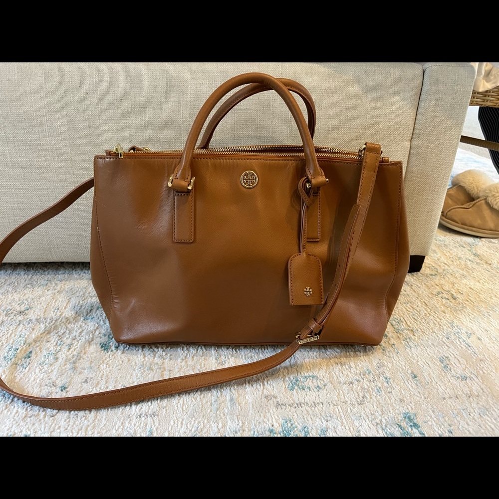 Cross body Tory burch leather bag